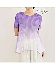플라라 (88까지)플리츠그라플레어라인블라우스
