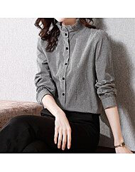 클라셰 체크레이디무드블라우스_B5S0246