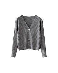 클라셰 브이핏하프버튼가디건_B5S0369