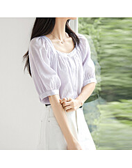 클라셰 스퀘어벌룬슬리브블라우스_B5M0880
