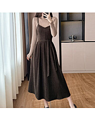 클라셰 뷔스티에클래식원피스+벨트SET_B5W0183