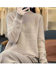 클라셰 패턴콜라보터틀니트_B5W0178