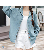 화세 폴딩포켓데님셔츠_HB5FSH001C
