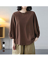 화세 솔리드셔링7부티셔츠_HB5FTS007C