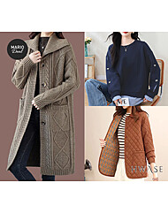 [화세] 얼리윈터 마담룩(~77까지)점퍼/니트/원피스 MD추천