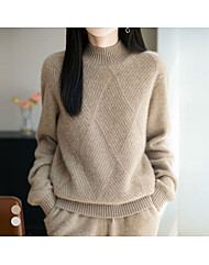 화세 사선다이아하이넥니트_HB5WKN013C