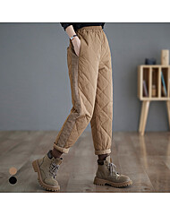 화세 패딩사이드골덴누빔팬츠_HB5WPT020C