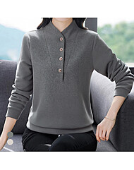 화세 절개라인버튼넥티셔츠_HB5WTS015C