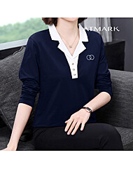 ATMARK (77까지)써클카라티셔츠_AA36TS026G