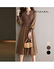 ATMARK (77까지)베스트레이스미디원피스_AA36OP009G