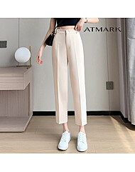ATMARK 9부심플포멀뒷밴딩팬츠_AA43PT023G