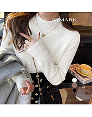 ATMARK 기모플러스슬림골지니트_AA49KN087G