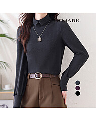 ATMARK 겉기모하이카라넥티셔츠_AA49TS038G