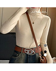 ATMARK 슬림레이어링터틀넥니트_AA51KN011G