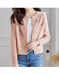 ATMARK 플라워라인자수가디건_AA51CD005G