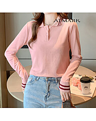 ATMARK 스프링투라인포인트카라티셔츠_AA51TS017G