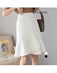 ATMARK 언발튤립플레어미디스커트_AA51SK026G