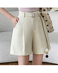 ATMARK 소프트A라인하프팬츠+벨트SET_AA53PT008G