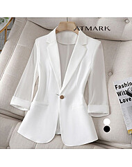 ATMARK 쉬폰슬리브블레이저자켓_AA53JK009G