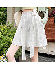 ATMARK 씬와이드뒷밴딩숏팬츠+스트랩SET_AA53PT031G
