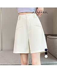 ATMARK 베이직하이웨스트하프팬츠_AA53PT041G