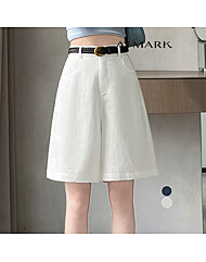 ATMARK 데일리소프트와이드하프팬츠+벨트SET_AA53PT058G