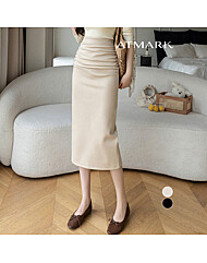 ATMARK 주름셔링H라인스커트_AA56SK012G