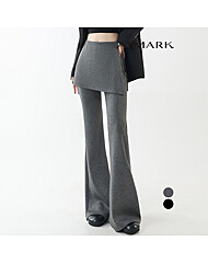 ATMARK 레이어드부츠컷스커트팬츠_AA59PT003G