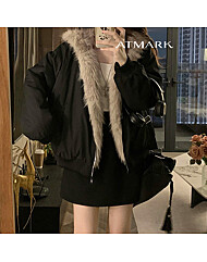 ATMARK (77까지)리버시블퍼후디드점퍼_AA59JP006G