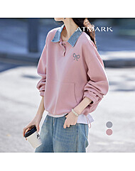 ATMARK (77까지)데님카라포켓스웨트셔츠_AA59TS014G