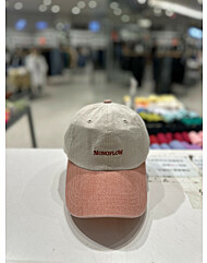 모노플로우 [MF]HERRINGBONE COLORBLOCK CAP (WW9M3TEAC501)