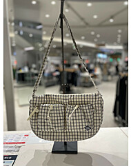 꼬모니노즈 [CN]CHECK 2POCKET HOBO BAG (WW9N3TEAB104)