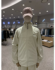 골라 FLEECE FULL ZIP JACKET (WGLA6TJJPZ01)