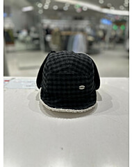 꼬모니노즈 [CN]REVERSIBLE WOOL CHECK TROOPER HAT (WW9N3TKAC104)