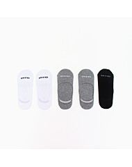 게스남성 글씨로고 덧신 5족 - KKZA7207