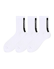 게스 신사 라인패턴로고 중목 4족 - KOZA1022