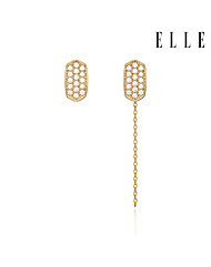 14k 볼드 드롭 귀걸이 (gold pin) ELGPEE035