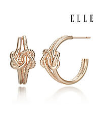 꼬임 리본 14K 귀걸이 (gold pin) ELGPEE227