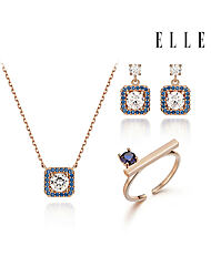 블루밍 반지 귀걸이 목걸이 세트 EL3SET002