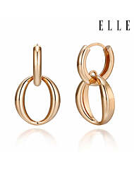 14K 드레스 플랫 원터치 귀걸이 (gold pin) ELGPEE367