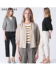 [쉬즈미스(SHESMISS)] 안나 볼륨 슬리브 점퍼 (택가격:238000원)