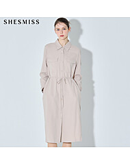 [쉬즈미스] 지적인 품격 플랩포켓 셔츠 원피스