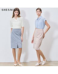 [쉬즈미스(SHESMISS)] 레이디 슬릿 헴 스커트 (택가격: 158000원)