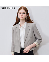 [쉬즈미스(SHESMISS)] 썸머 커프스 포인트 크롭 재킷 (택가격: 298000원)