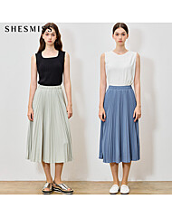 [쉬즈미스(SHESMISS)] 프리미엄 스르르 찰랑 아코디언 플리츠 스커트 (택가격: 98000원)