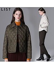 [리스트(LIST)] 퀼팅 덕다운 숏 점퍼 (택가격:398000원)