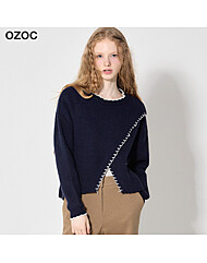 [오조크(OZOC)] 언발 호시 니트 (택가격: 99000원)