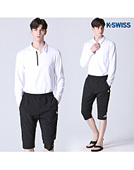 [케이스위스(K-SWISS)] 체이스 하단 레터링 7부 팬츠
