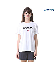 [케이스위스(K-SWISS)] 레터링 미니로고 반팔 티셔츠