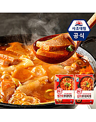 [사조대림] 햄이 풍성한 부대찌개 4팩 /햄/김치